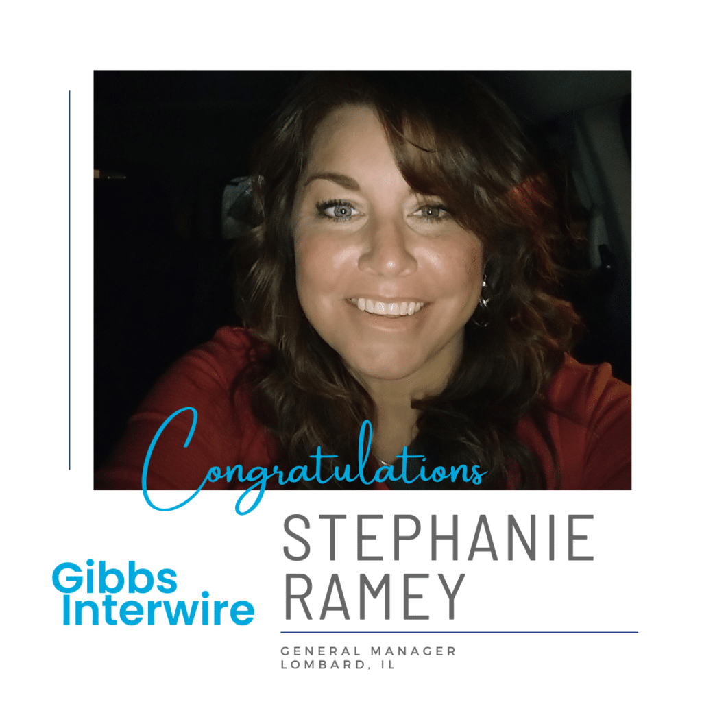 Our People: Gibbs Interwire Congratulates Stephanie Ramey